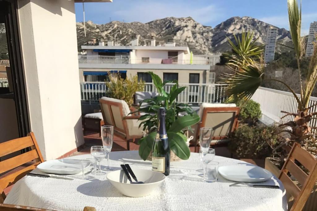 Apt Proche Des Calanques Marseilles Buitenkant foto